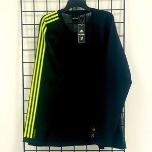 ADIDAS X IVY PARK X PELETON BLACK SHOCK SLIME LONG SLEEVE SHIRT